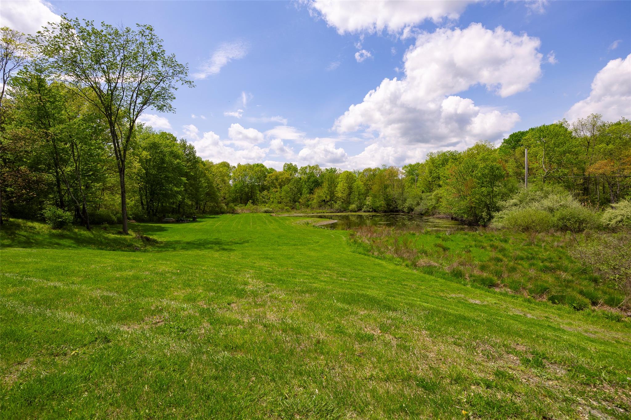508 Woodstock Road Millbrook, NY 12545 - Photo 27 of 46 a view of a lake with a yard