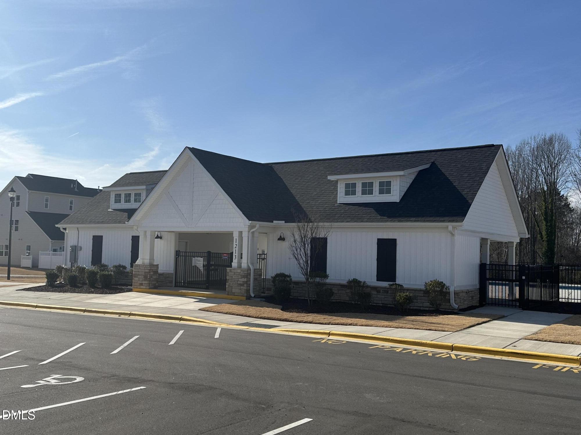 266 Shingle Oak Road Wake Forest, NC 27587 - Photo 30 of 36 a front view of a house with a yard