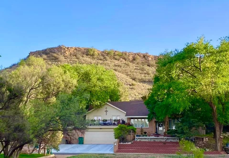 47 South Lake Shore Drive Ransom Canyon, TX 79366 - Photo 2 of 33 a view of house with outdoor space and garden