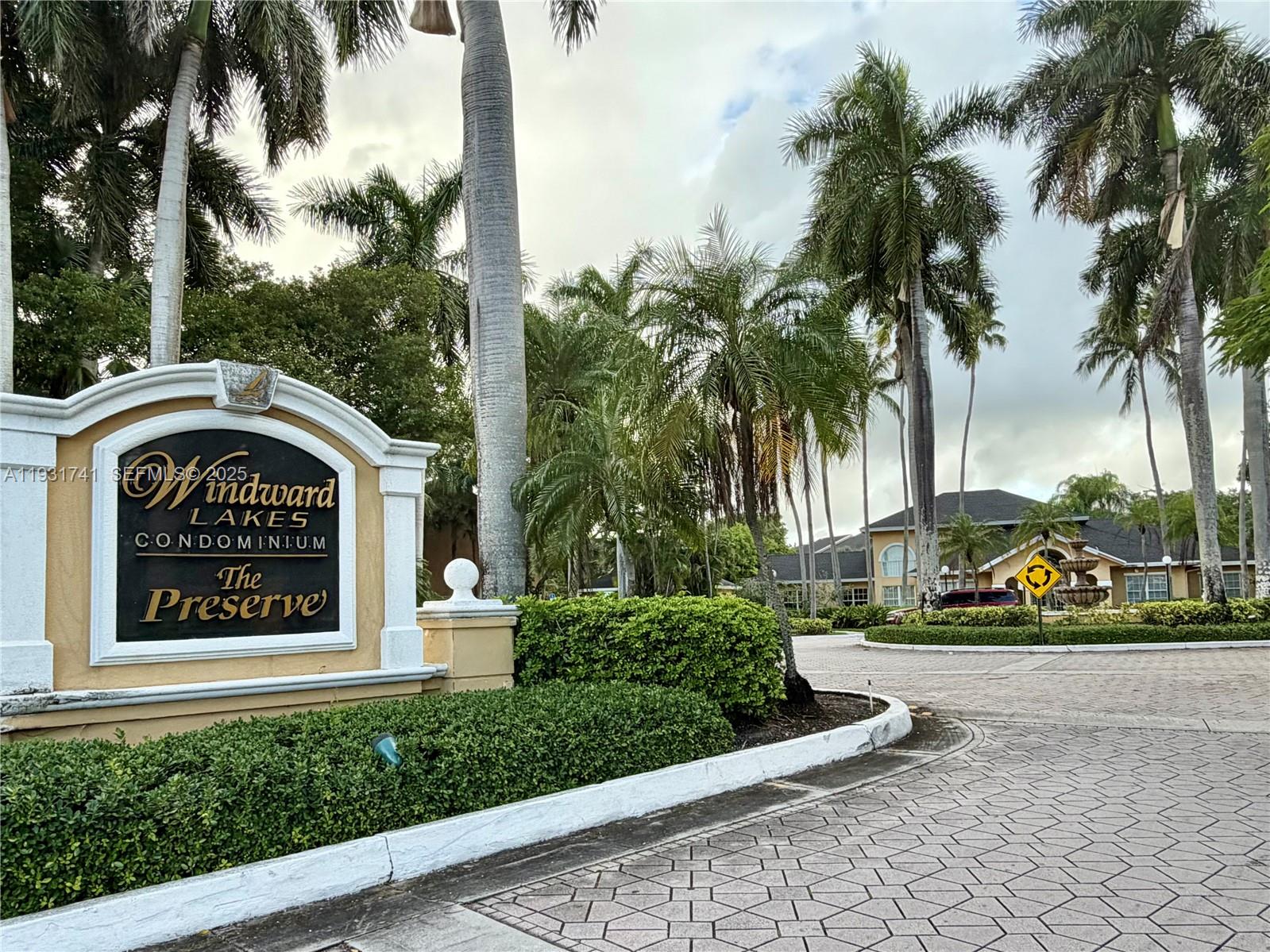 a view of a street sign