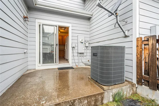 a view of front door