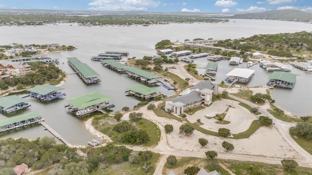 3412 Scenic Point Road, Unit 102 Graford, TX 76449 - Photo 31 of 31 an aerial view of ocean and residential houses with outdoor space
