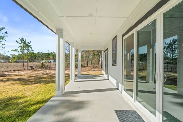 a view of a house with patio