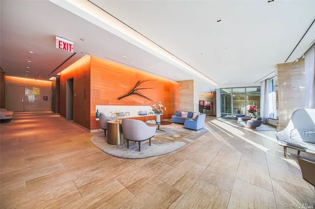 a very nice looking room with a large window