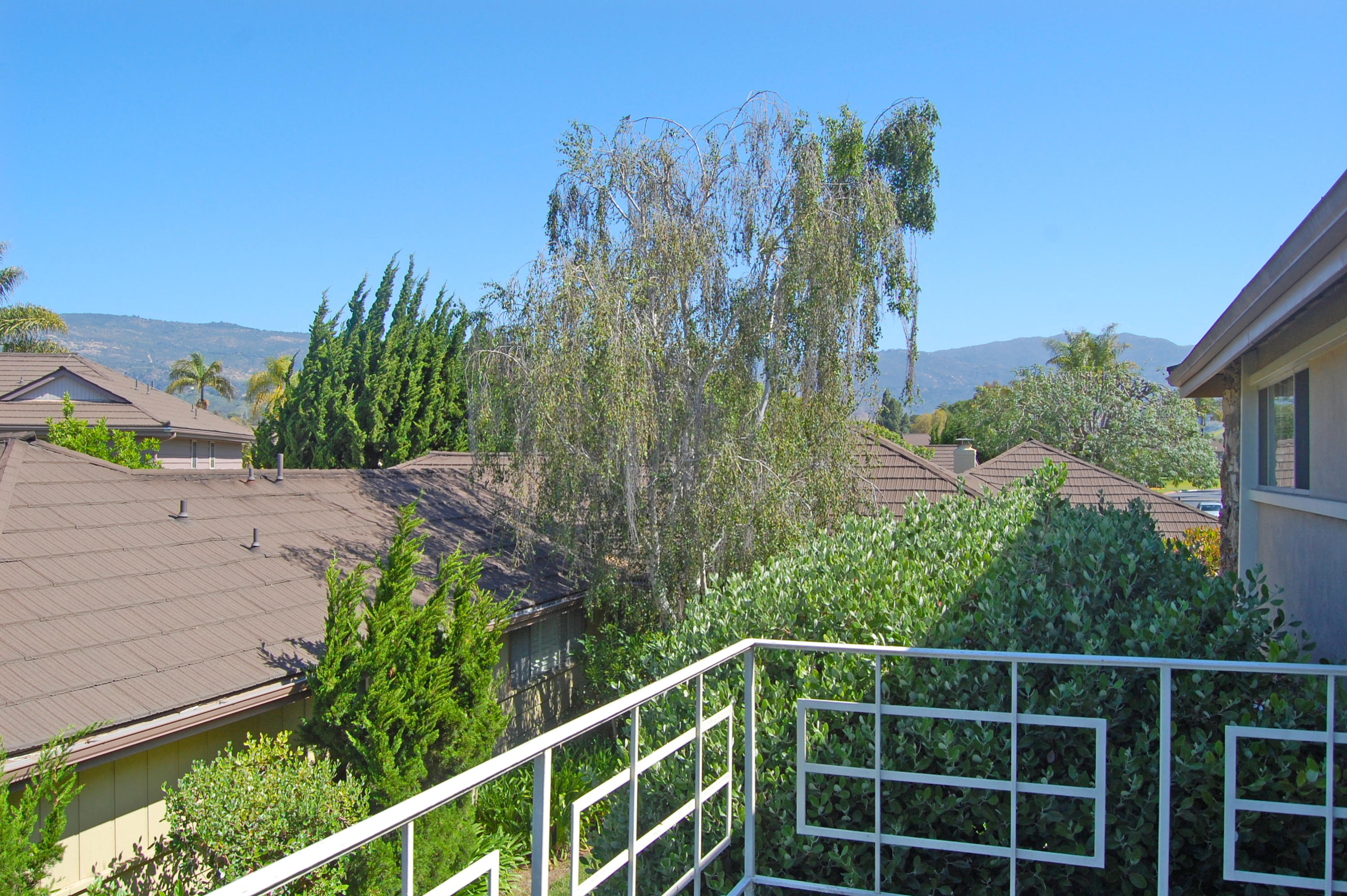 5900 Encina Road, Unit 6 Goleta, CA 93117 - Photo 10 of 17 Mountain View from Balcony