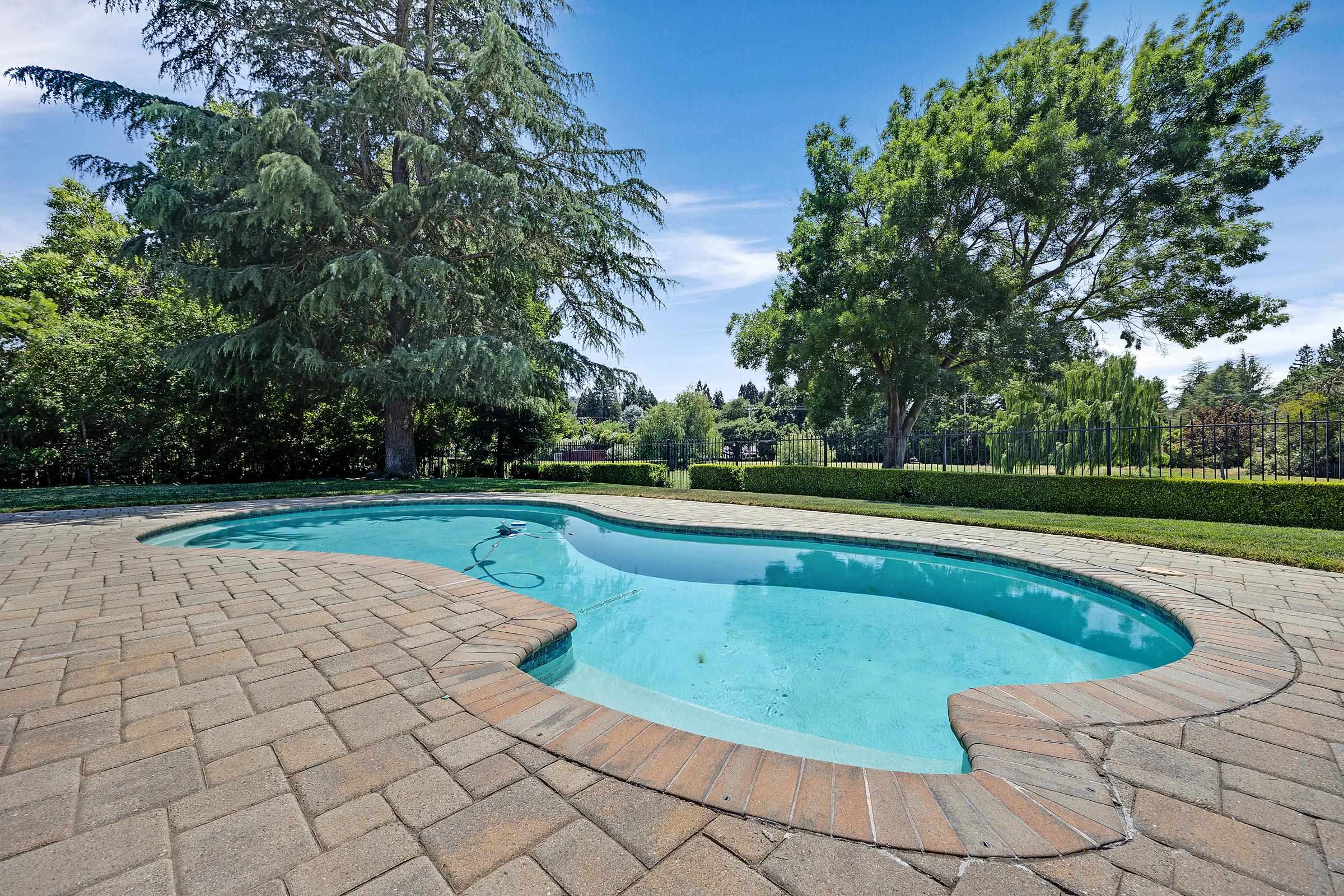 3144 Roundhill Road Alamo, CA 94507 - Photo 49 of 58 a view of swimming pool with a yard