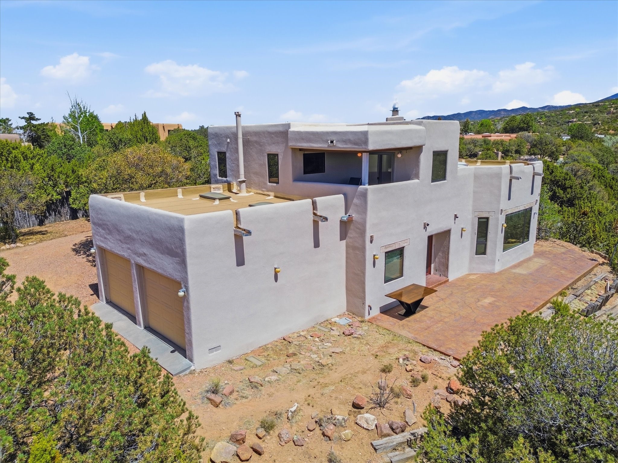 975 Indian Ridge Road Santa Fe, NM 87501 - Photo 3 of 67 Aerial View