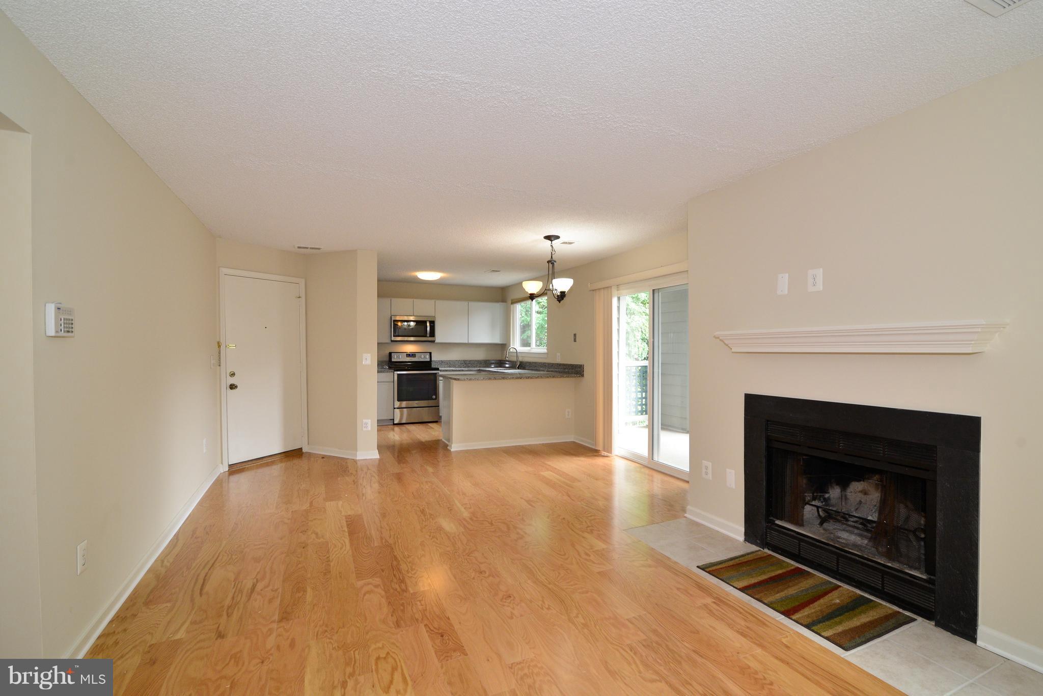 11701 Summerchase Circle, Unit 1701D Reston, VA 20194 - Photo 8 of 18 Wood burning fireplace