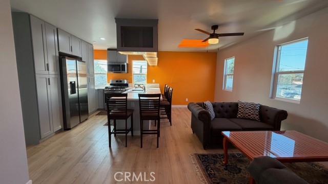 2413 La Crescenta Avenue, Unit A Alhambra, CA 91803 - Photo 11 of 11 a living room with furniture and a wooden floor
