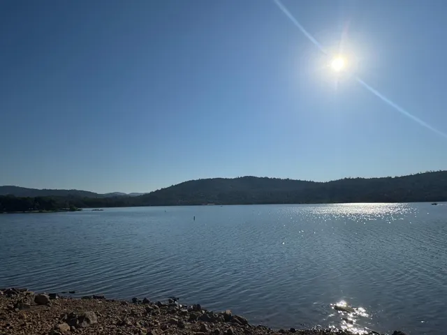 a view of lake and mountain view