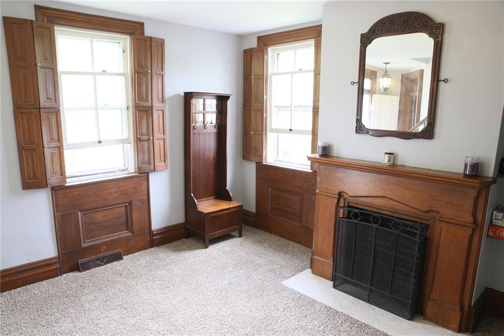 3990 Remaley Road Murrysville, PA 15668 - Photo 8 of 25 Living Room with Decorative Fireplace.
