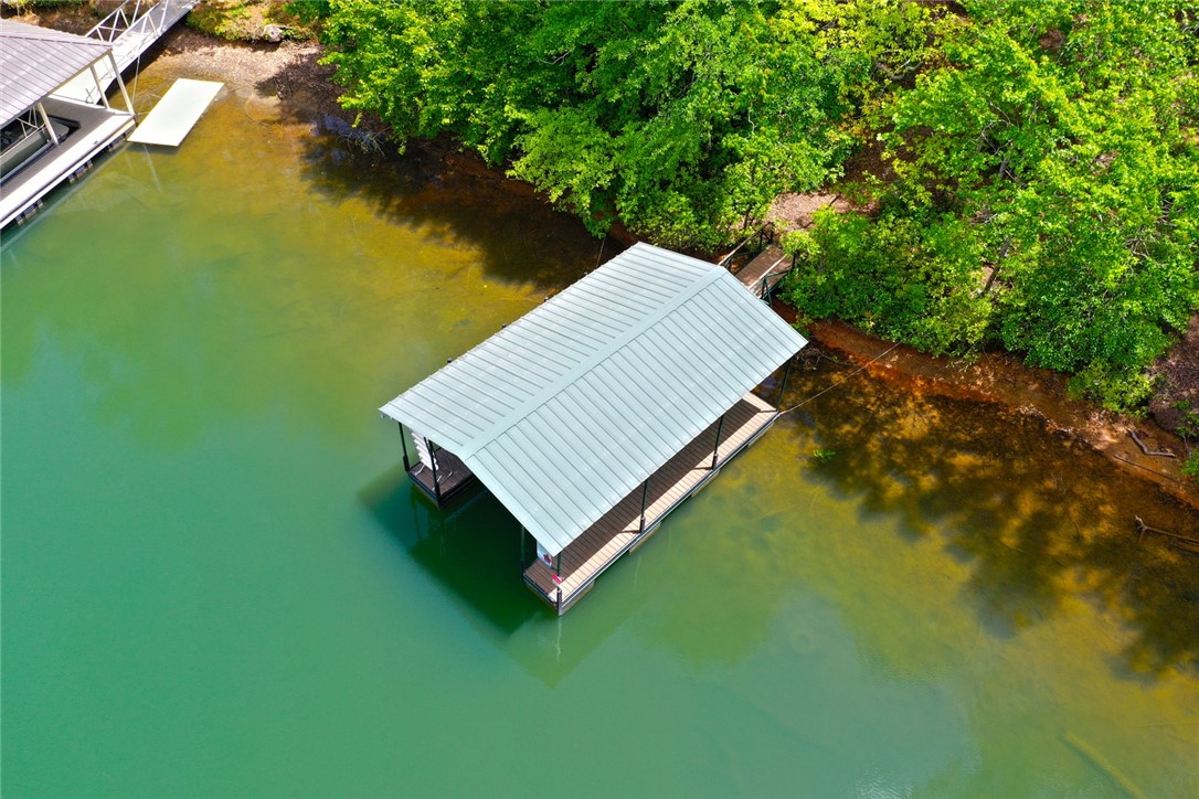 Lot 114 Harbor Point Seneca, SC 29672 - Photo 5 of 46 This tranquil waterfront setting features a private dock, offering serene waterside living and leisure.