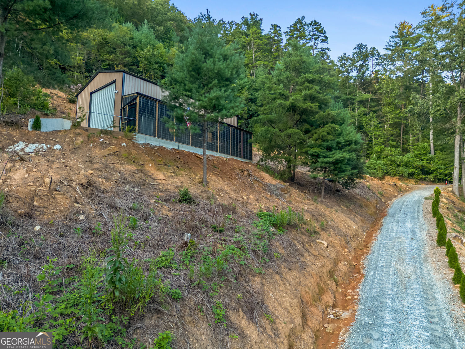 1063 Rickman Airfield Road Clayton, GA 30525 - Photo 8 of 34 View from 2nd entrance to the workshop & RV Garage
