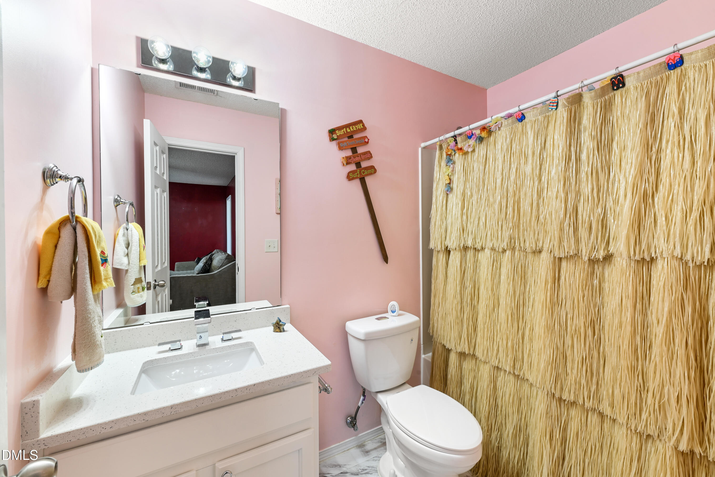1012 Naylor Road Knightdale, NC 27545 - Photo 20 of 33 a bathroom with a sink vanity mirror and toilet