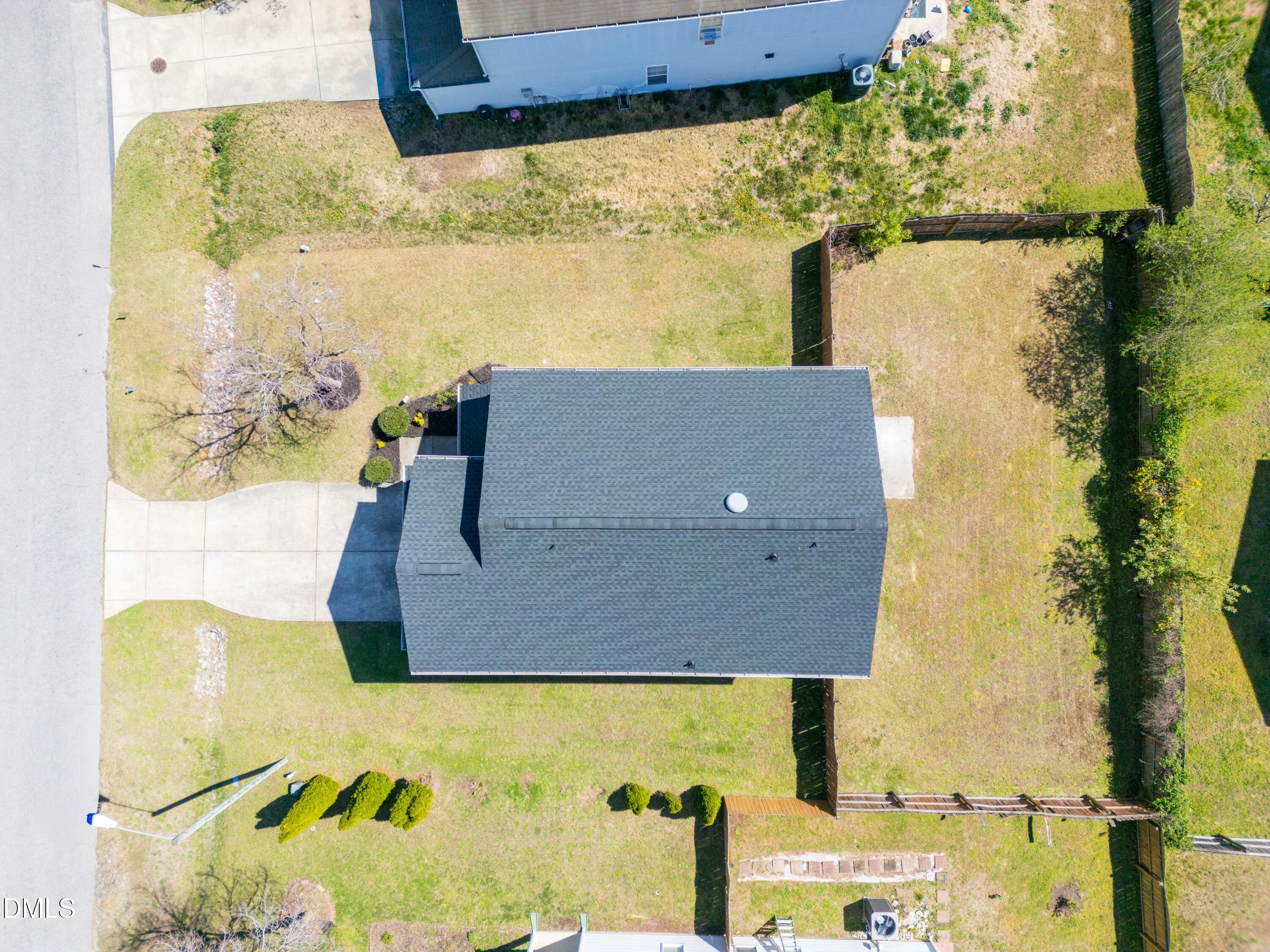 1012 Naylor Road Knightdale, NC 27545 - Photo 29 of 33 an aerial view of a house with a swimming pool