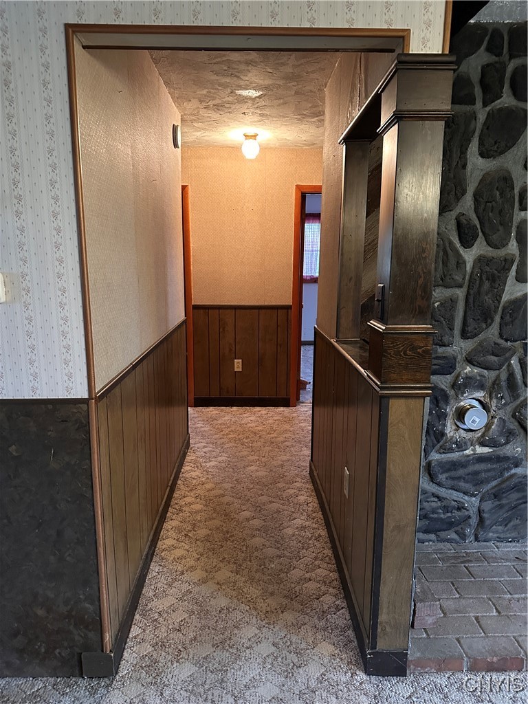 3483 Bishop Road Madison, NY 13402 - Photo 27 of 36 hallway to back bedrooms