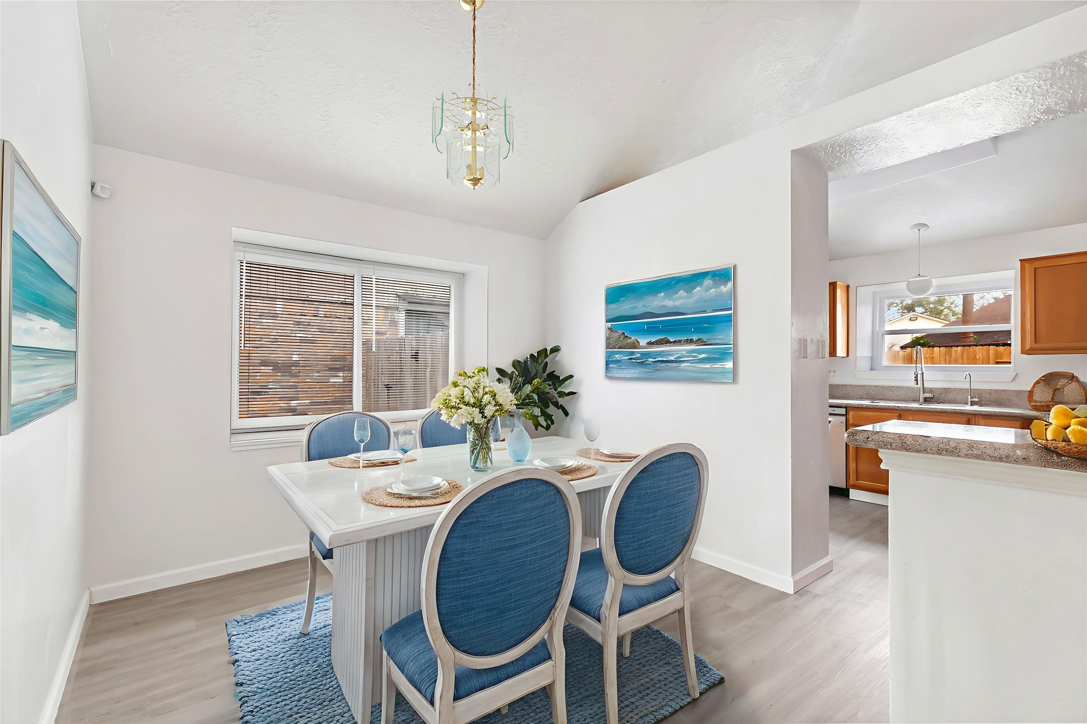 8315 Old Maple Lane Humble, TX 77338 - Photo 5 of 19 Dining room is open to the kitchen and living room. (This photo is virtually staged.)