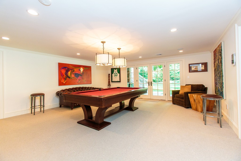 35 Hundreds Road Wellesley, MA 02481 - Photo 20 of 27 a room with pool table and windows