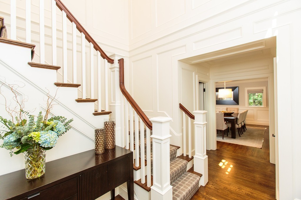 35 Hundreds Road Wellesley, MA 02481 - Photo 3 of 27 a view of entryway and hall with wooden floor