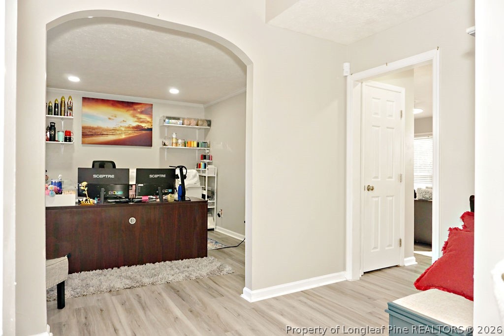 8363 King Road Fayetteville, NC 28306 - Photo 7 of 44 a living room with furniture and a flat screen tv