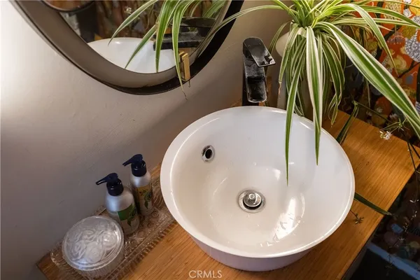 a view of a city from a balcony