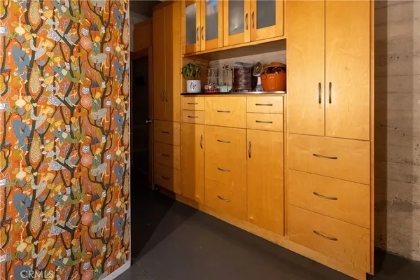 a front view of a building