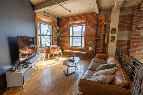 a living room with a couch