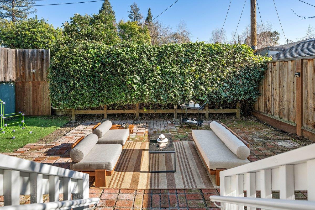 769 Jackson Street Santa Clara, CA 95050 - Photo 32 of 40 a view of a yard with furniture