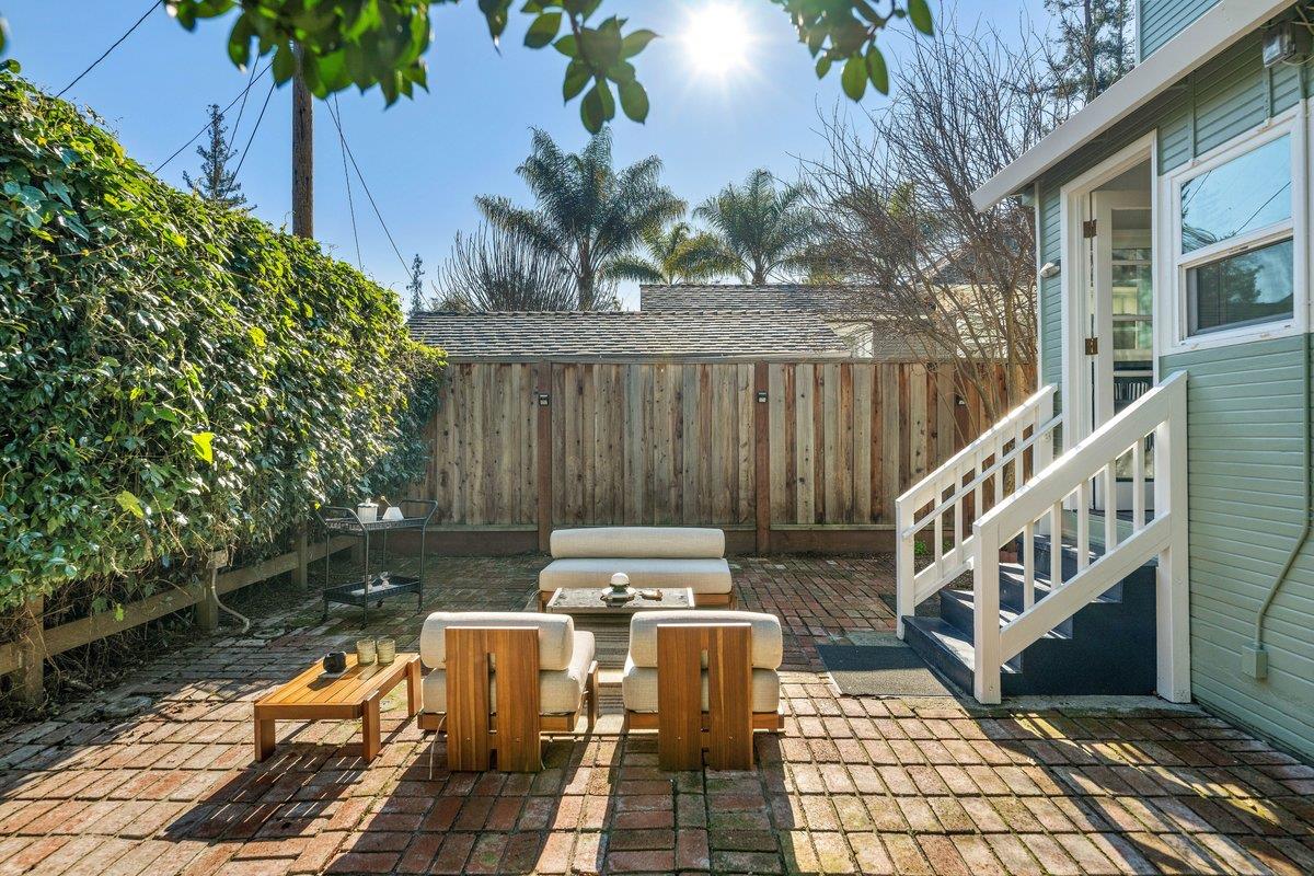 769 Jackson Street Santa Clara, CA 95050 - Photo 36 of 40 a backyard of a house with table and chairs
