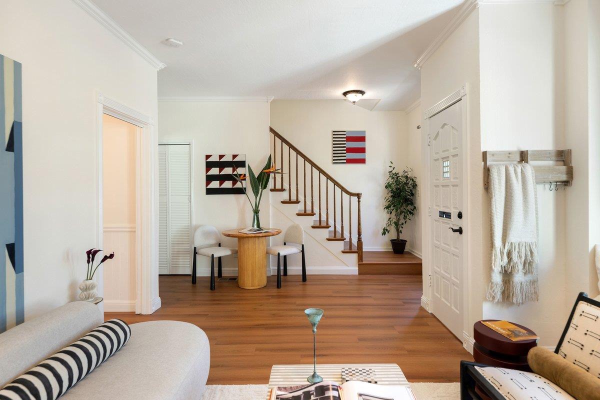 769 Jackson Street Santa Clara, CA 95050 - Photo 4 of 40 a living room with furniture and wooden floor