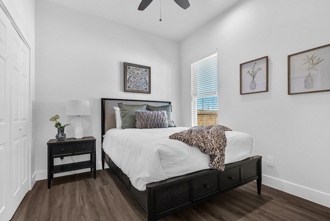 38634 Spur 149 Road, Unit 63A Magnolia, TX 77354 - Photo 16 of 50 SPACIOUS SECONDARY BEDROOM OFFERS LARGE CLOSET AND CEILING FAN!