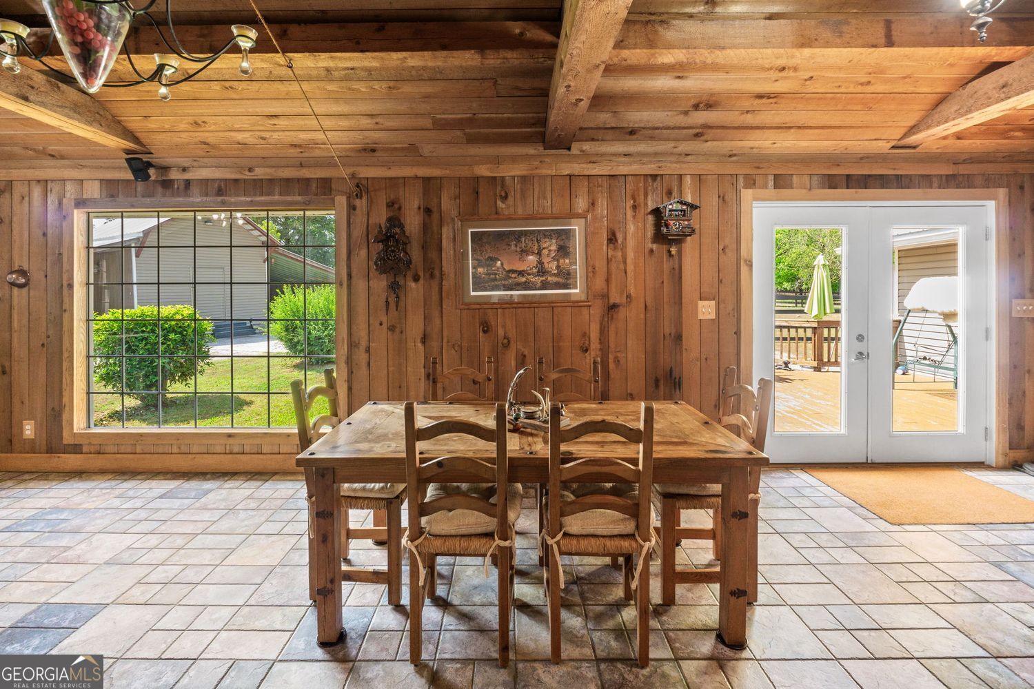 8272 Old Zebulon Road Molena, GA 30258 - Photo 14 of 53 a view of a dining room with furniture and a window