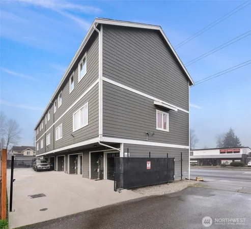 a view of a house with a deck