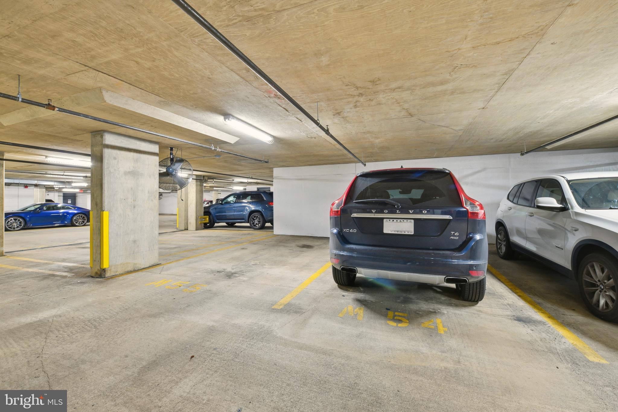 1444 Church Street Northwest, Unit 206 Washington, DC 20005 - Photo 19 of 19 a car parked in garage