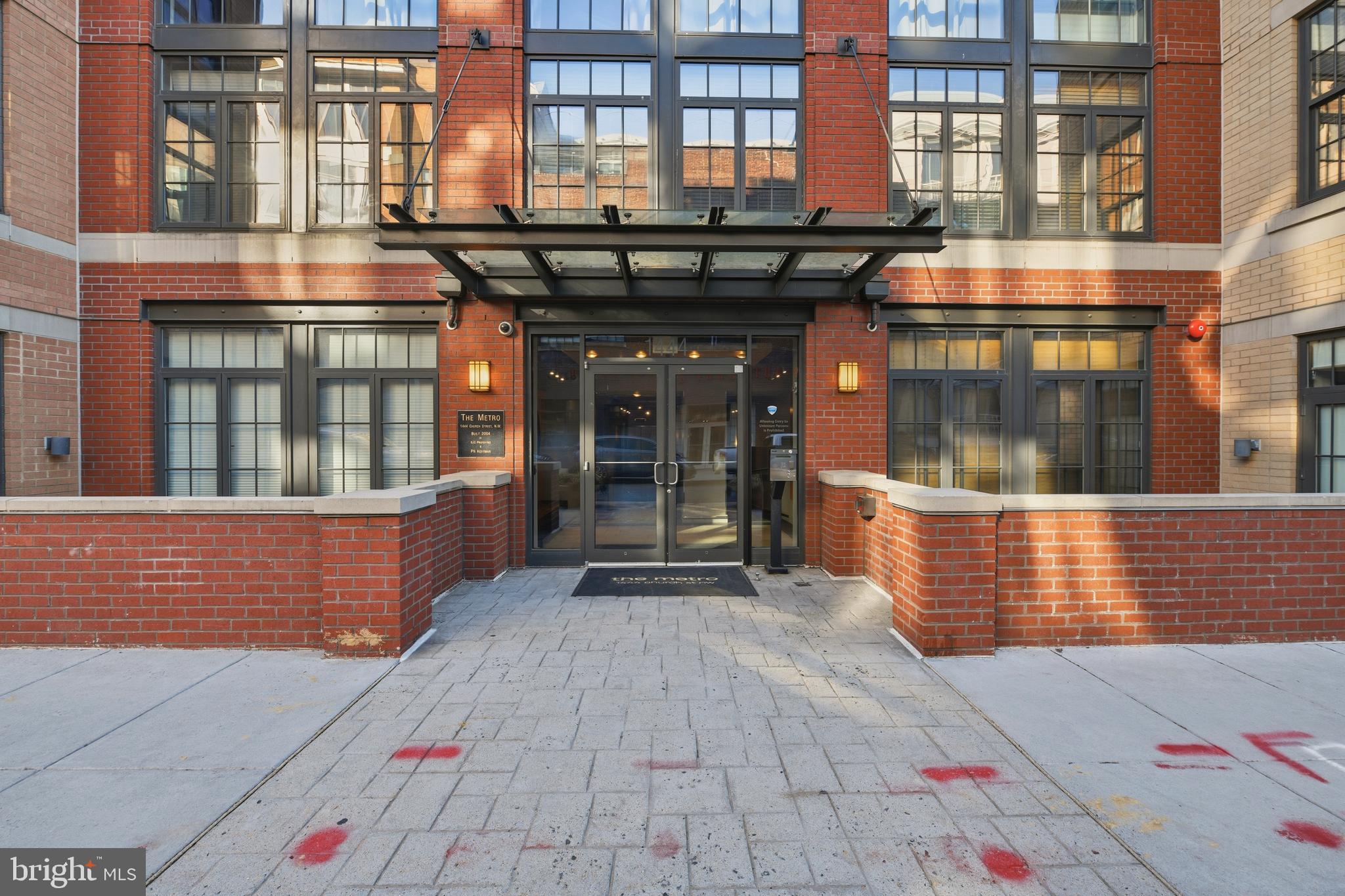 1444 Church Street Northwest, Unit 206 Washington, DC 20005 - Photo 2 of 19 a front view of a building