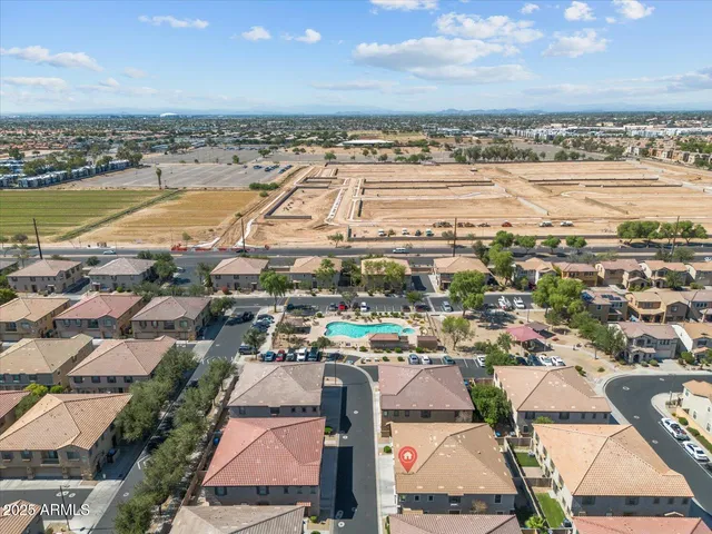 a view of a lake with outdoor space