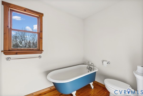 2371 Cedar Bend Road Appomattox, VA 24522 - Photo 32 of 50 a bathroom with a toilet and a shower