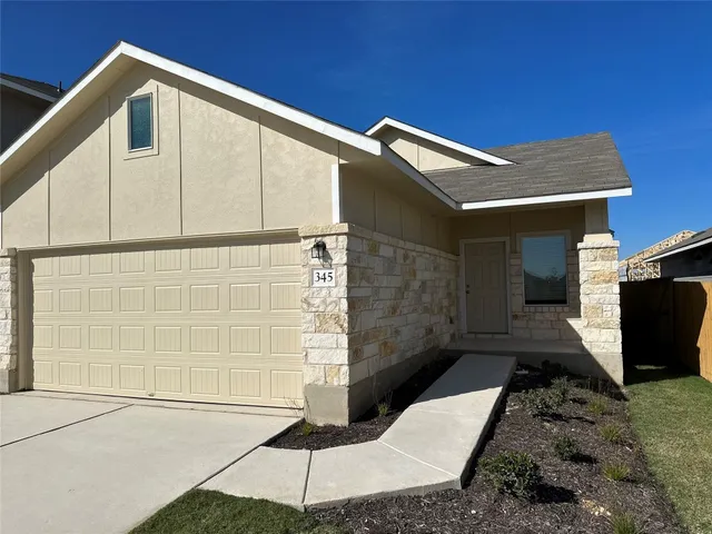 a backyard of a house