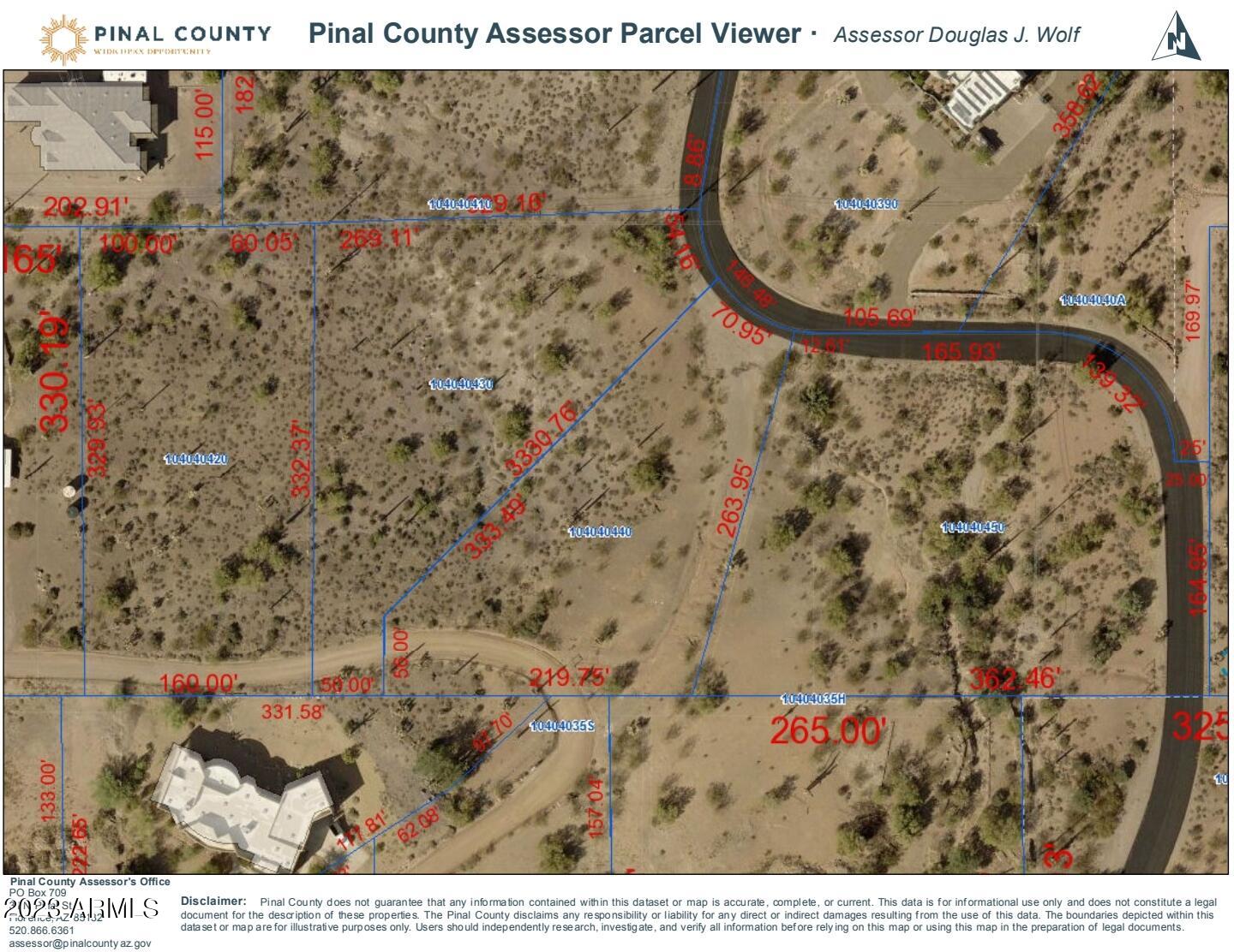 0 South Kings Ranch Road, Unit 3A Gold Canyon, AZ 85118 - Photo 36 of 46 pinal county overhead view_220124_230611