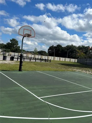 a view of a tennis court