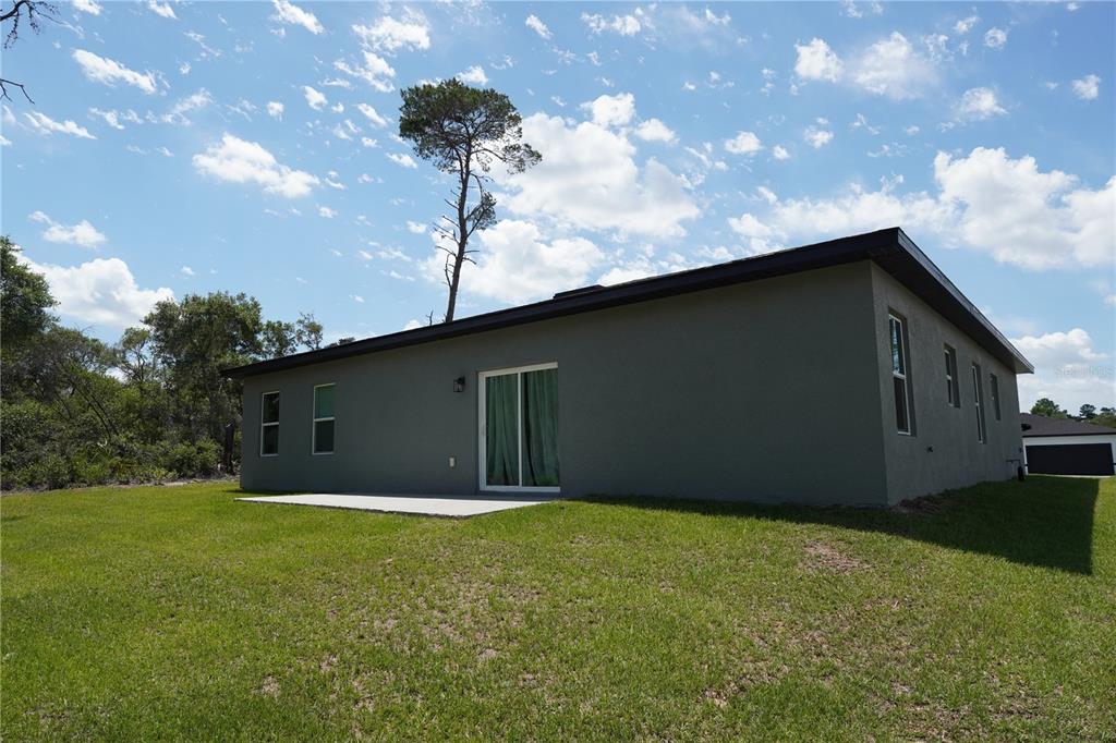 2914 Southwest 162nd Street Road Ocala, FL 34473 - Photo 44 of 47 a backyard of a house with lots of green space