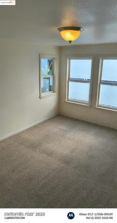 a garden view with a seating space