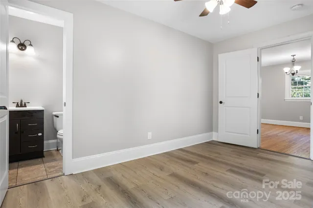 wooden floor in an empty room