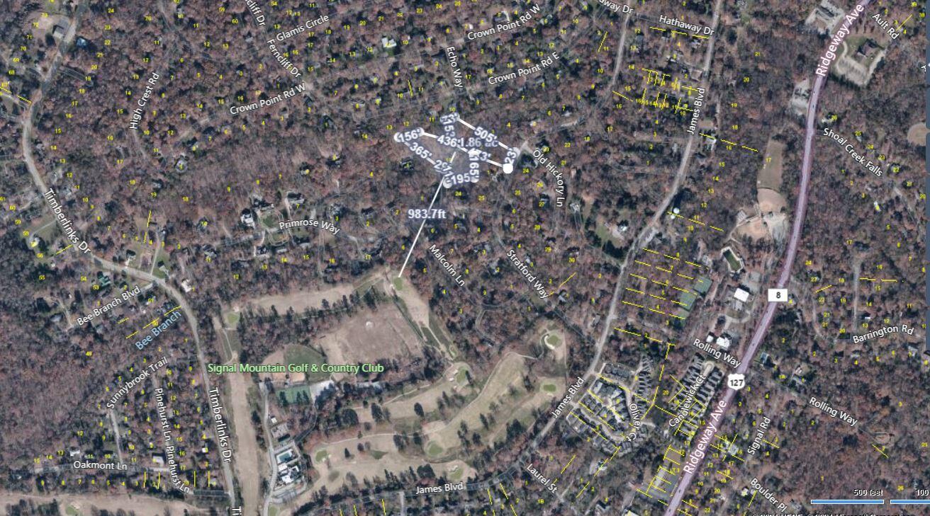 4 Jane Cove Road Signal Mountain, TN 37377 - Photo 61 of 63 Tax Map