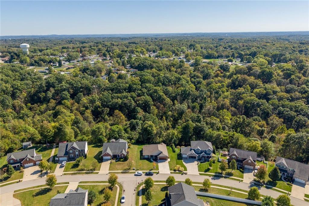 109 Ericson Circle Beaver, PA 15009 - Photo 37 of 38 an aerial view of a city with lots of residential buildings