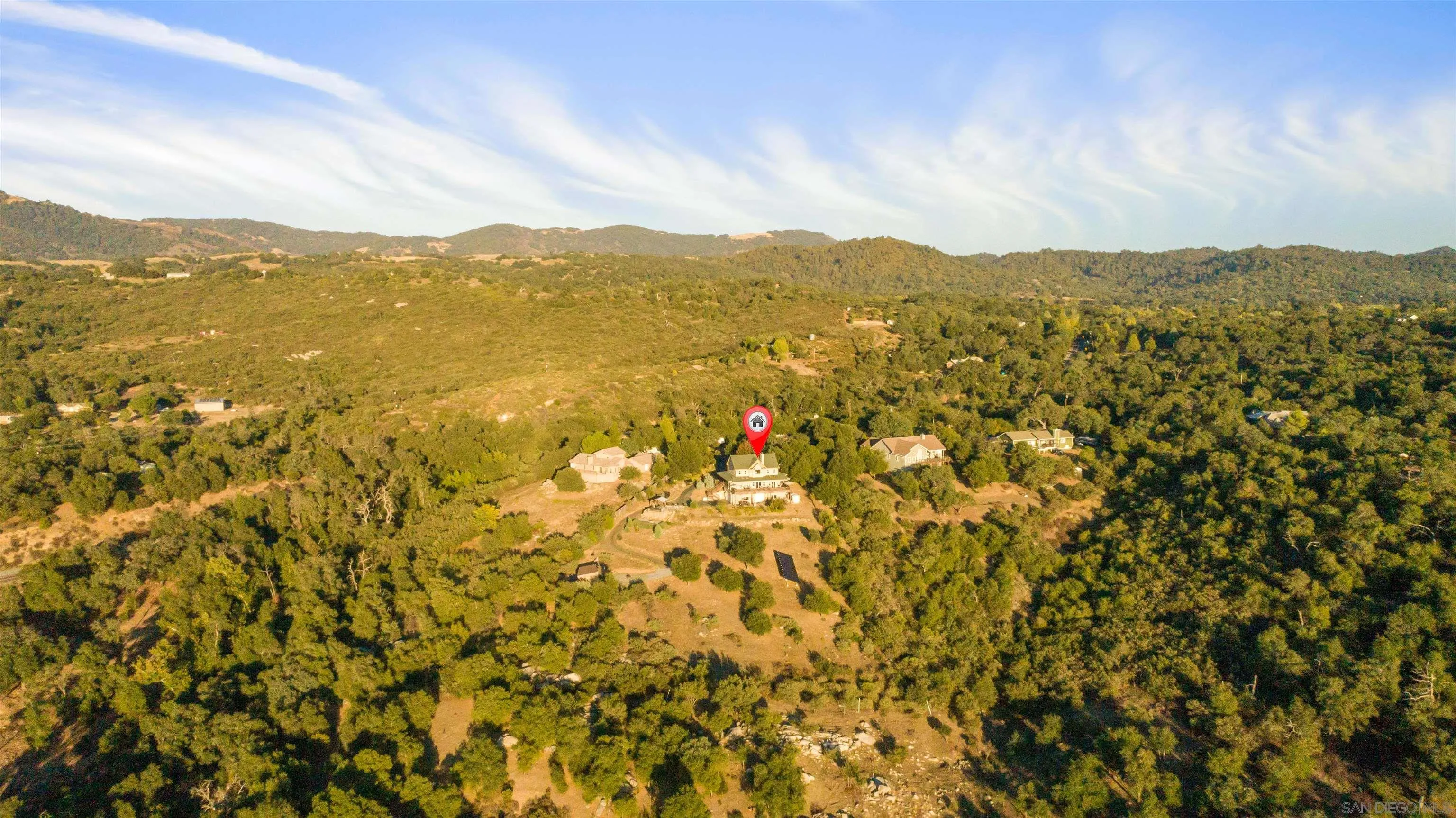 1210 Lakedale Road Santa Ysabel, CA 92070 - Photo 59 of 67 Aerial View