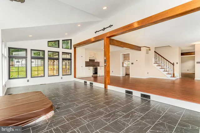 a view of outdoor space yard and swimming pool