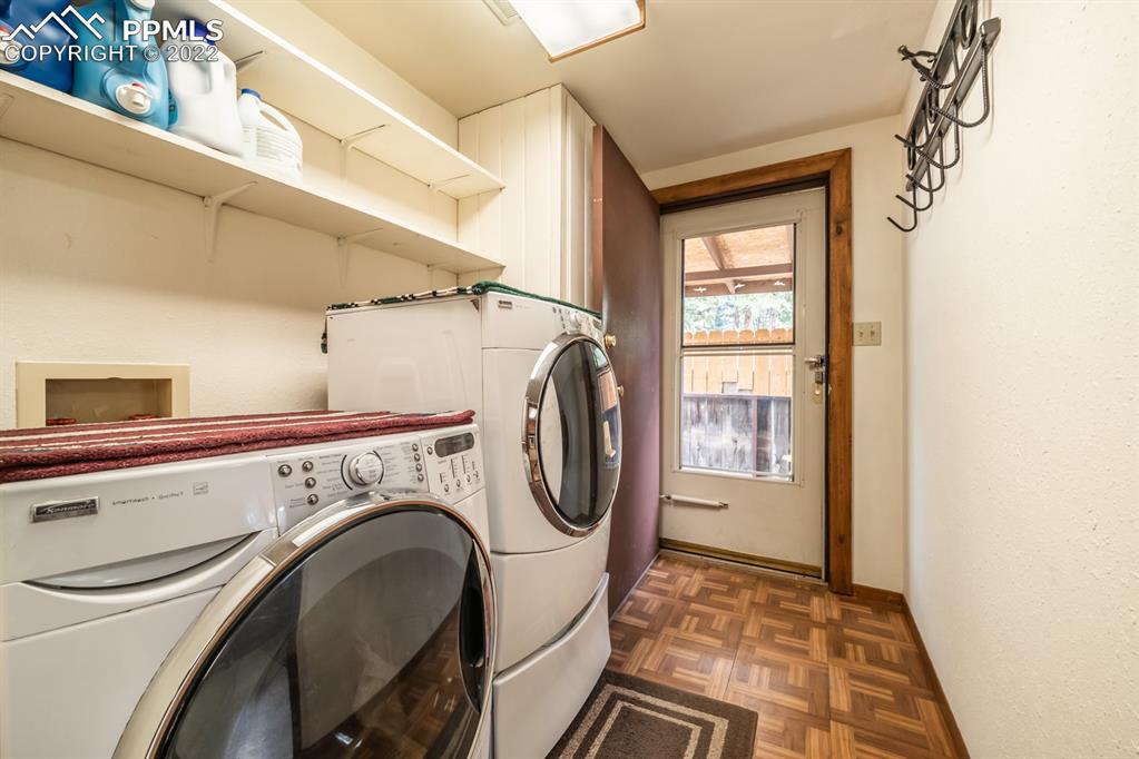 8181 Maple Drive Rye, CO 81069 - Photo 12 of 50 a utility room with dryer and washer