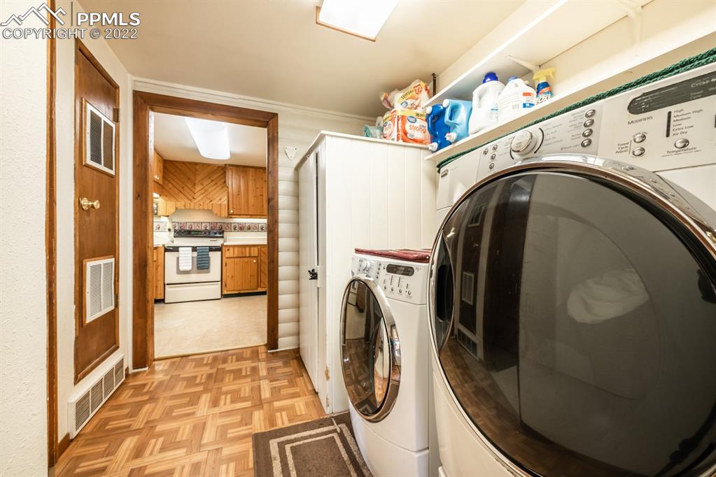 8181 Maple Drive Rye, CO 81069 - Photo 13 of 50 a utility room with dryer and washer