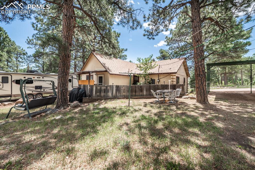 8181 Maple Drive Rye, CO 81069 - Photo 24 of 50 a view of a house with a yard and sitting area